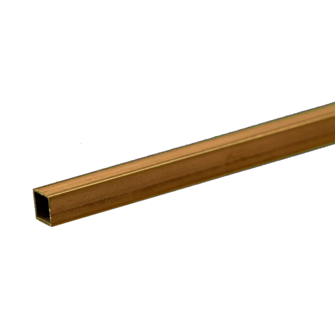 K+S 8153 Square Brass Tube 3/16