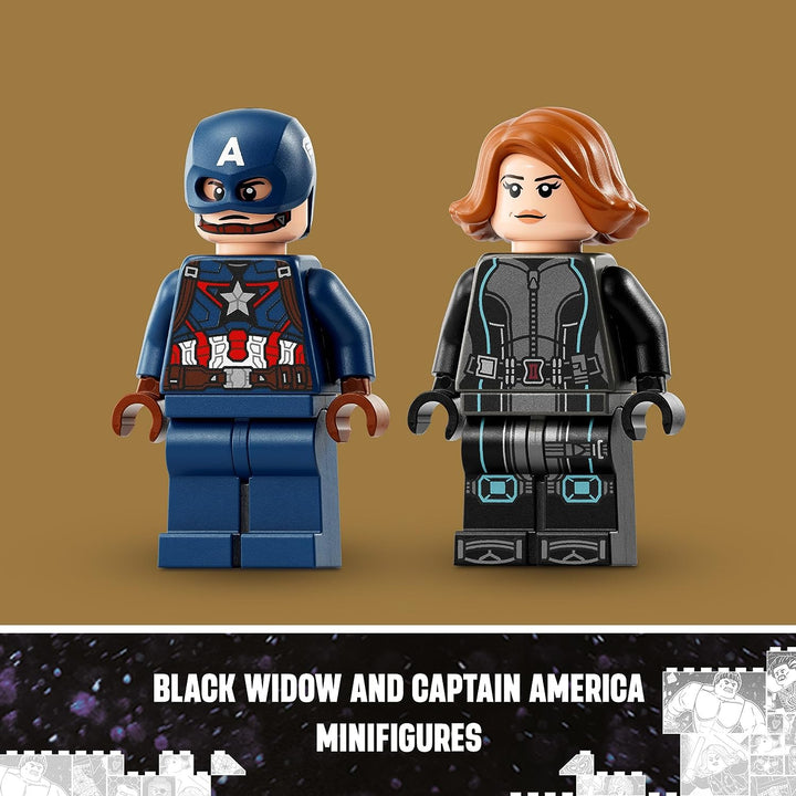 76260 Marvel Black Widow & Captain America Motorcycles LEGO