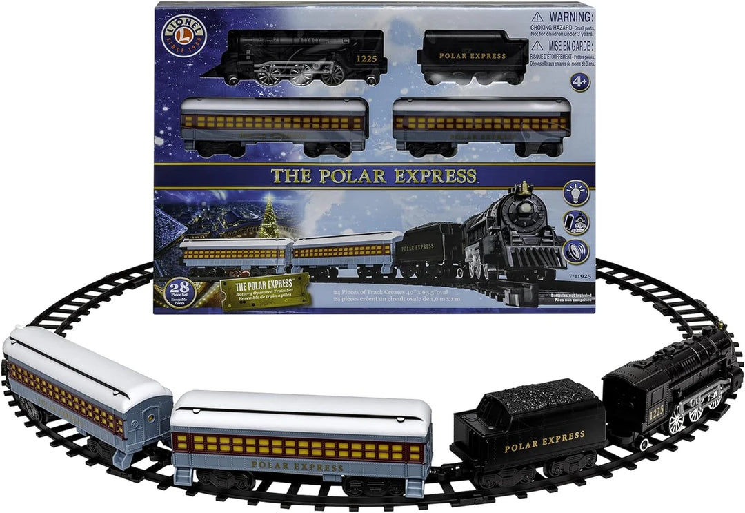 LIONEL - The Polar Express Battery Operated Mini Train Set (711925)