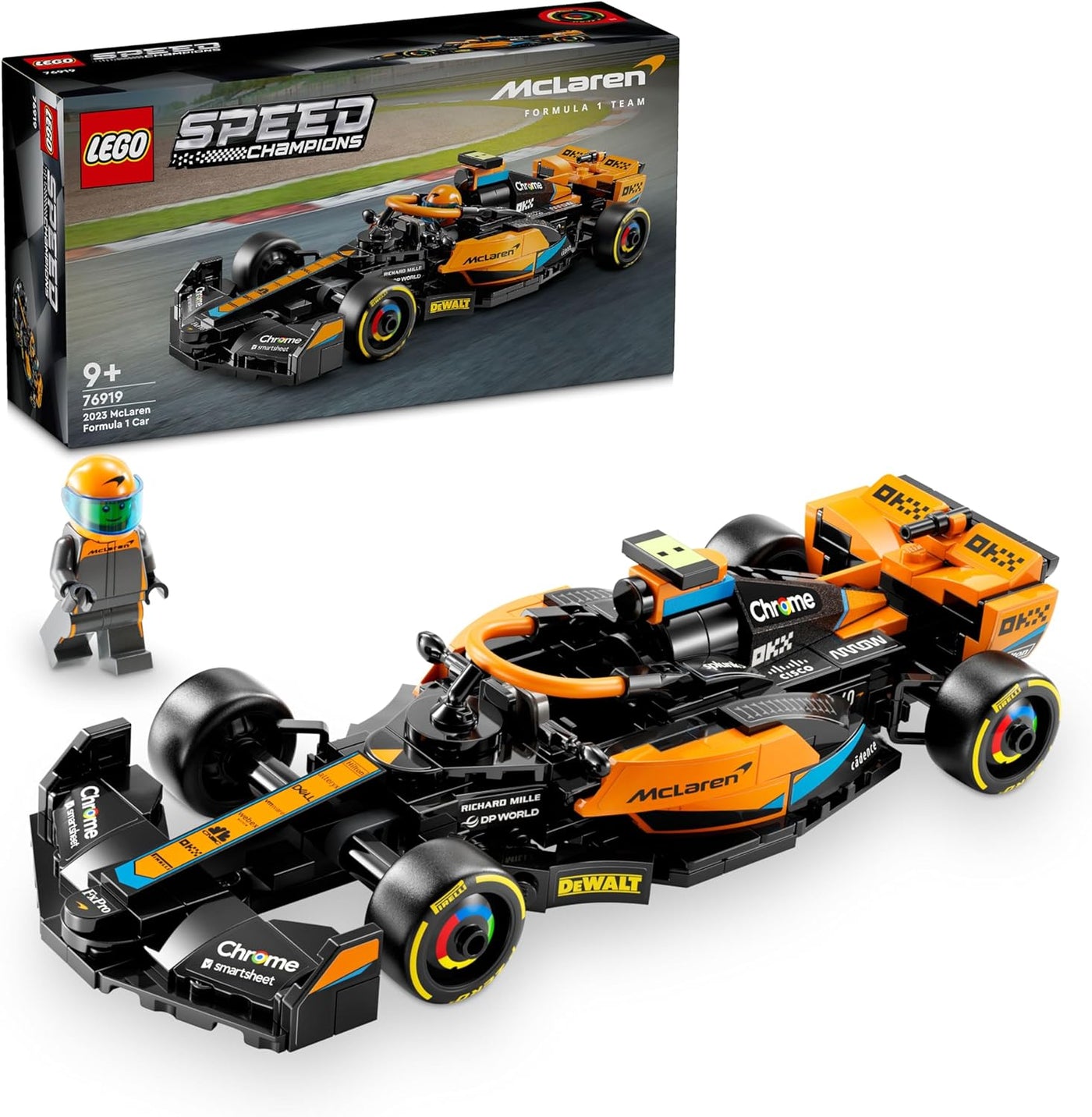 LEGO 76919 2023 McLaren Formula 1 Race Car