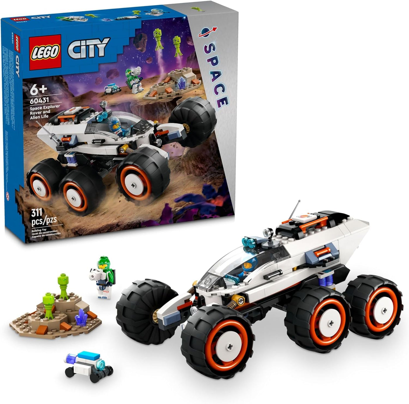 LEGO 60431 Space Explorer Rover and Alien Life