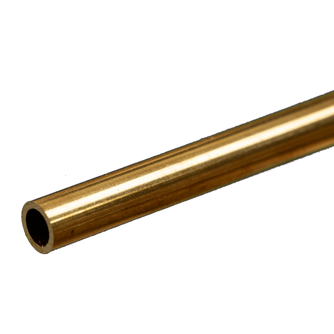K+S 8208 7/32 x .029 wall Brass Tube
