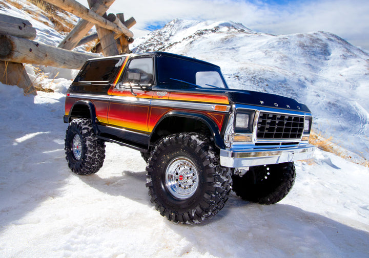 TRX-4 1979 Ford Bronco with Clipless Body, Traxxas #82246-4