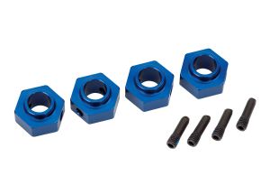 WHEEL HUB 12MM HEX ALUM BLUE Traxxas 8269X