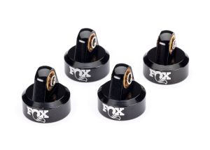 SHOCK CAP ALUMINUM FOX BLACK Traxxas 8456