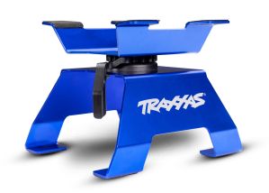 R/C CAR/TRUCK 1/10 - 1/8 SCALE STAND,Traxxas, #8796 BLUE
