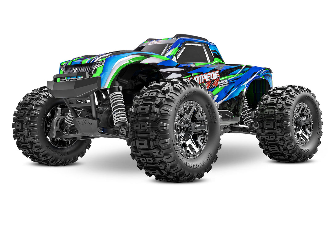 Stampede 4X4 VXL with Extreme Heavy Duty Upgrades Traxxas 90376-4