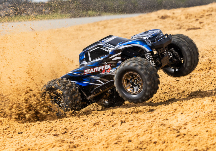 Stampede 4X4 VXL with Extreme Heavy Duty Upgrades Traxxas 90376-4