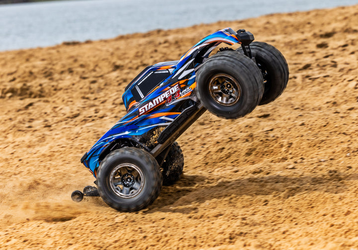 Stampede 4X4 VXL with Extreme Heavy Duty Upgrades Traxxas 90376-4