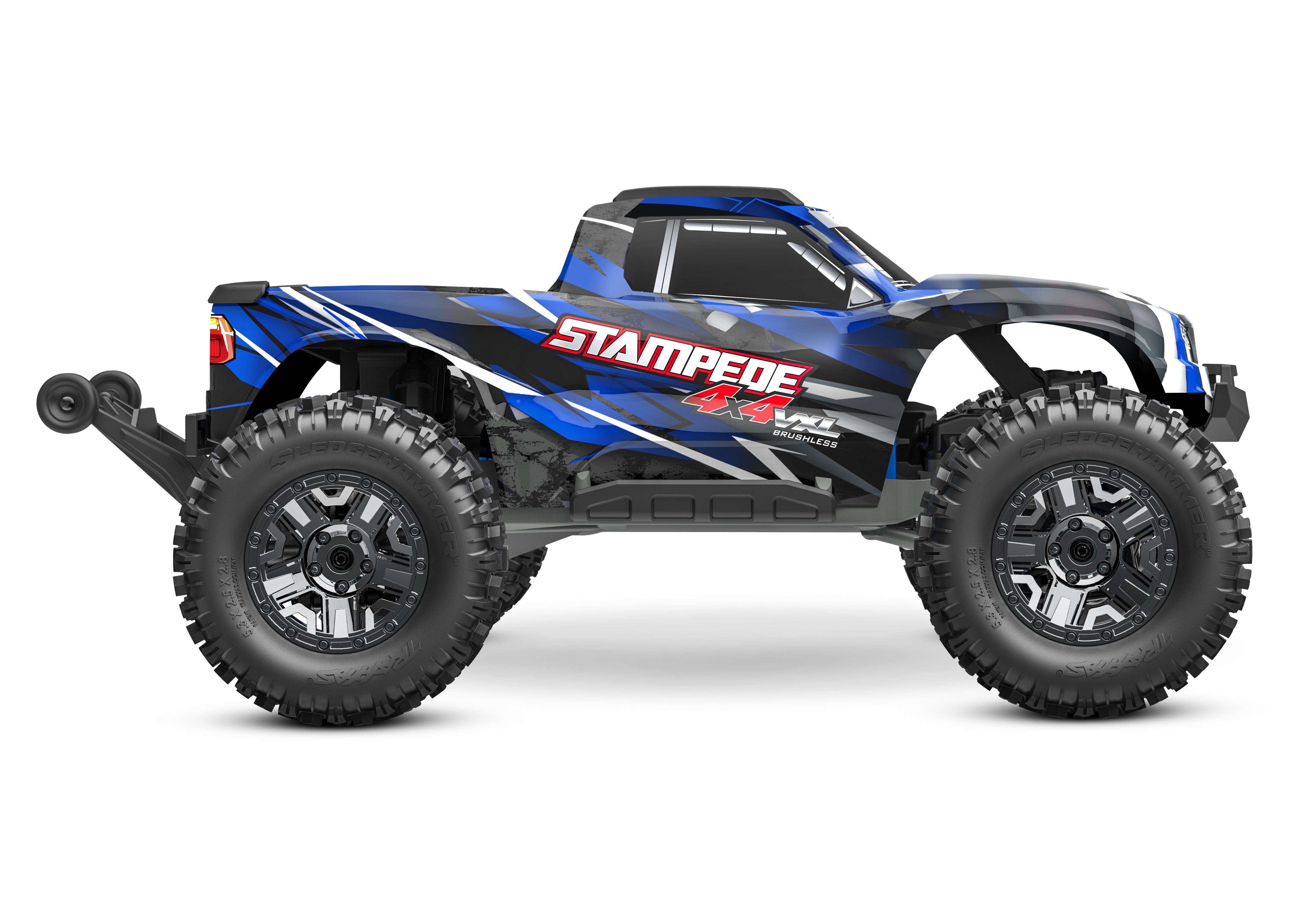 Stampede 4X4 VXL with Extreme Heavy Duty Upgrades Traxxas 90376-4