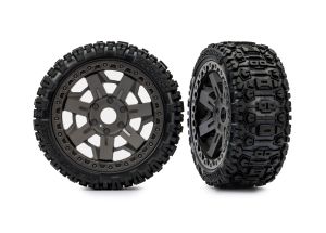JATO 4X4 T&W 3.0 GRAY WHL/SLDGH Traxxas 9073