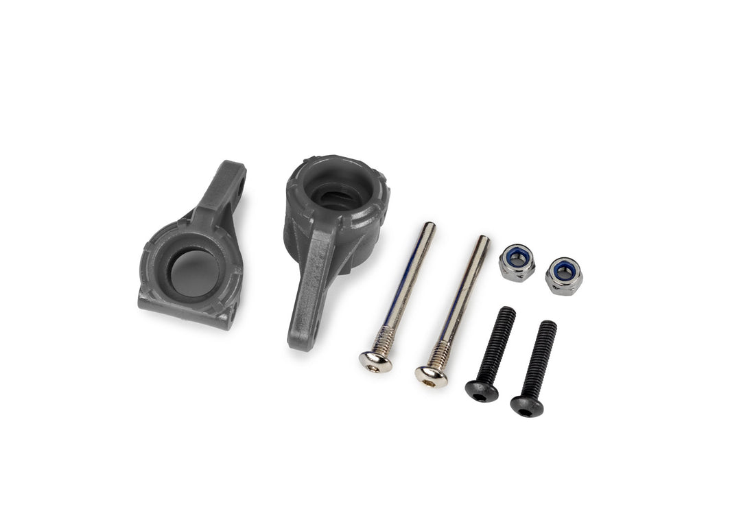STEERING BLOCKS GRAY L&R Traxxas 9137-GRAY