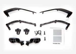 MIRRORS, SIDE TRIM Traxxas 9317