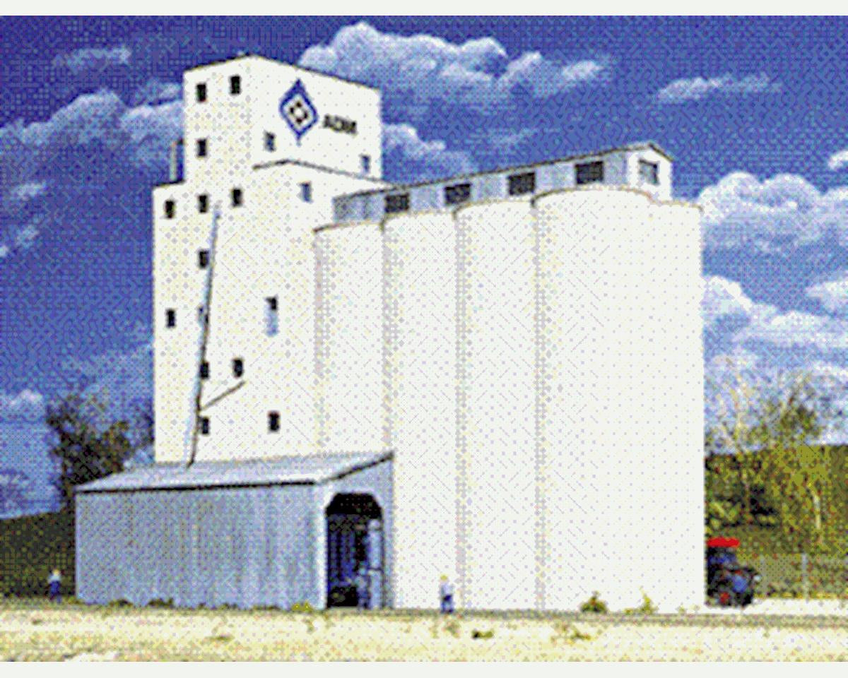 ADM Grain Elevator Kit Walthers WAL933-3022