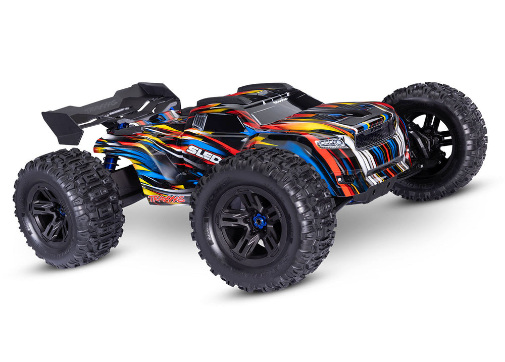 Sledge® 1/8 scale 4WD Brushless Monster Truck, Traxxas, #95096-4
