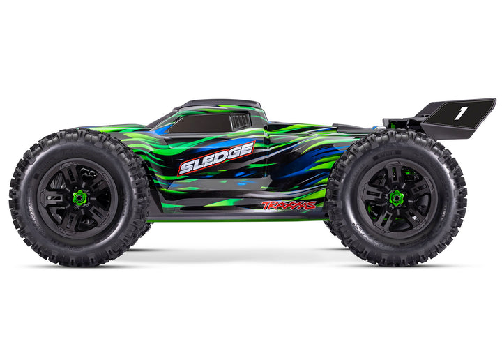 Sledge® 1/8 scale 4WD Brushless Monster Truck, Traxxas, #95096-4