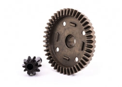 Ring gear, differential/ pinion gear, differential 9579 Traxxas