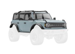 Body, Ford Bronco, complete, Cactus Gray Traxxas 9711-GRAY
