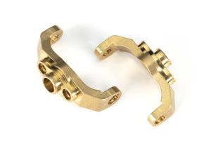 CASTER BLOCKS, BRASS (L&R) Traxxas 9733