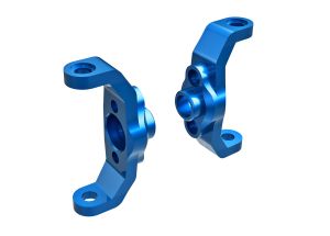 CASTER BLOCKS (L&R) BLUE Traxxas 9733-BLUE