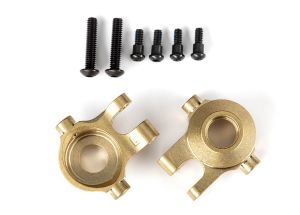 STEERING BLOCKS, BRASS (L&R) Traxxas 9737