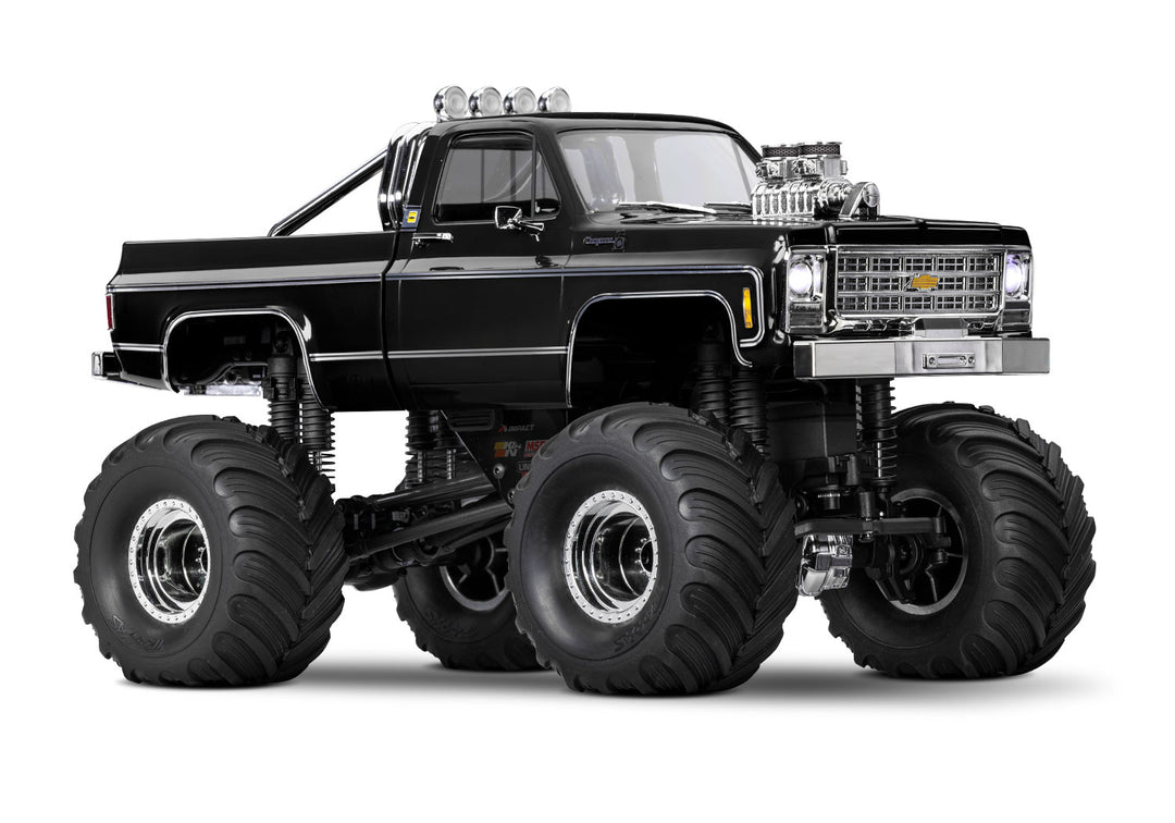 TRX-4MT™ with Chevrolet® K10 pickup body: 1/18 scale 4X4 monster truck Traxxas #98064-1