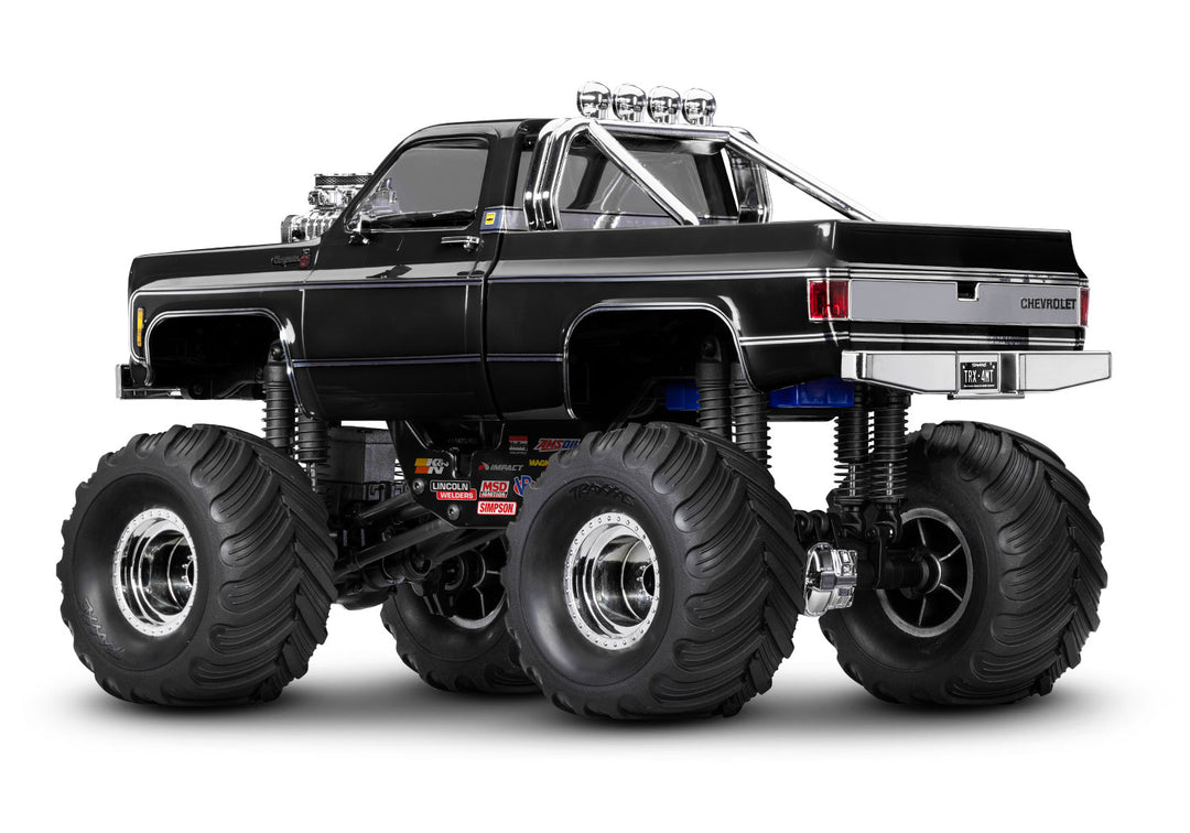 TRX-4MT™ with Chevrolet® K10 pickup body: 1/18 scale 4X4 monster truck Traxxas #98064-1