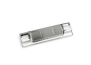 Front grille, 1/18 scale TRX-4MT™ Bigfoot® No. 1/ tailgate panel (blue)/ LED lenses (rear, left & right) (fits #9812 body) Traxxas #9850