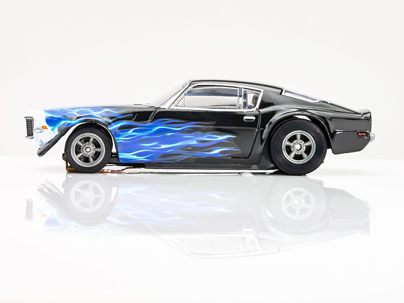 22046 Camaro 1973 Wildfire Black/Blue AFX22046 AFX