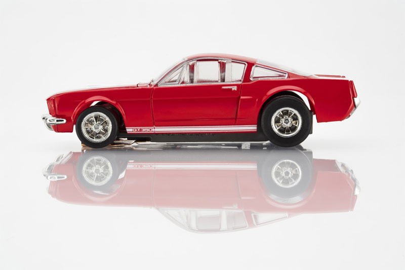 AFX22152 Shelby GT350 1966 Red White Stripes
