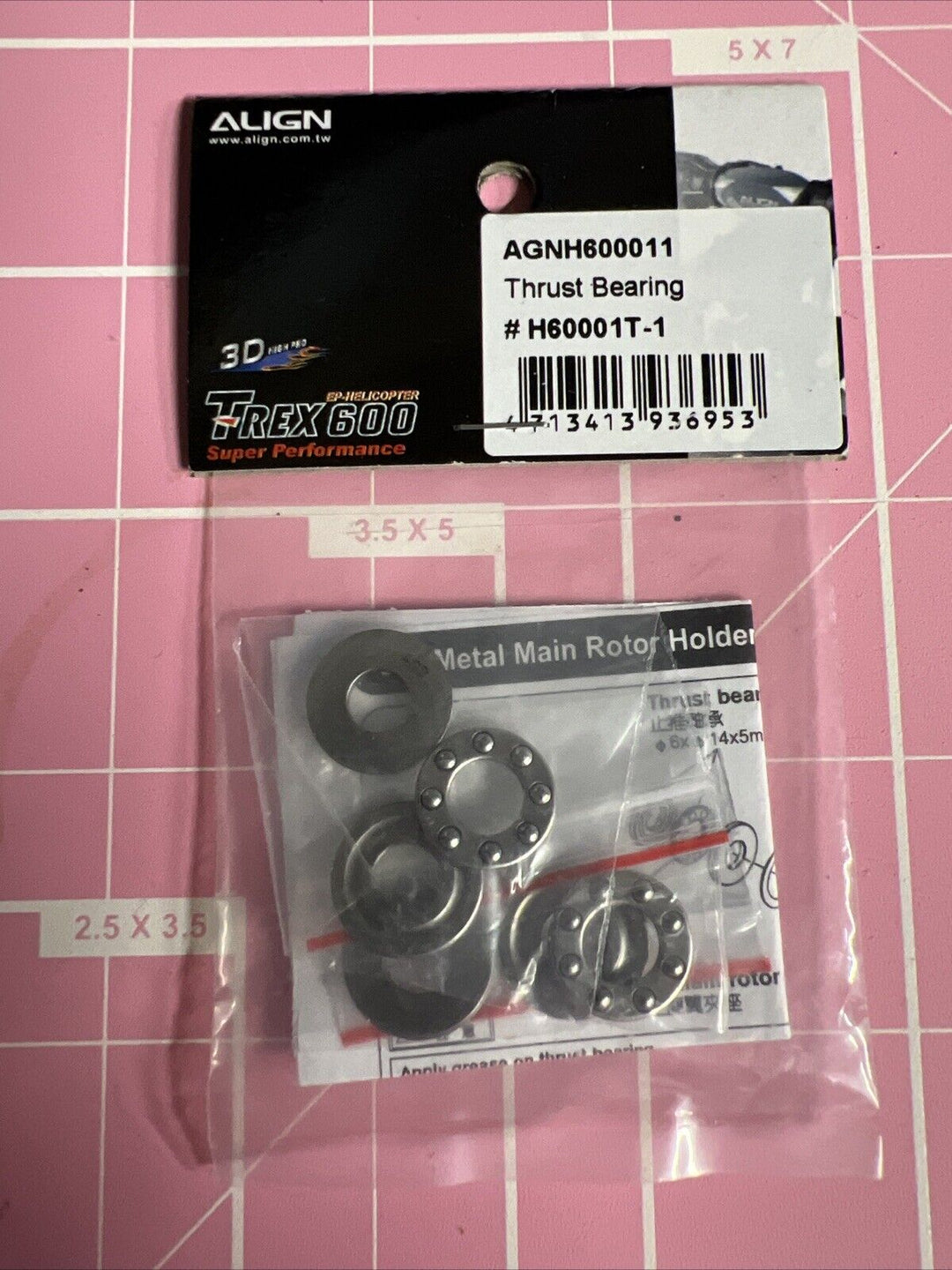 THRUST BEARING: ALL 600