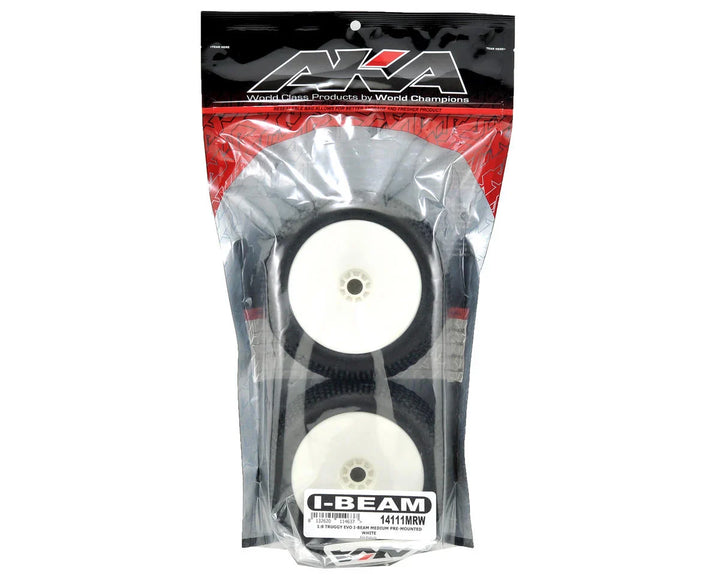 1/8 Truggy EVO I-BEAM Soft Mounted White AKA14111SRW