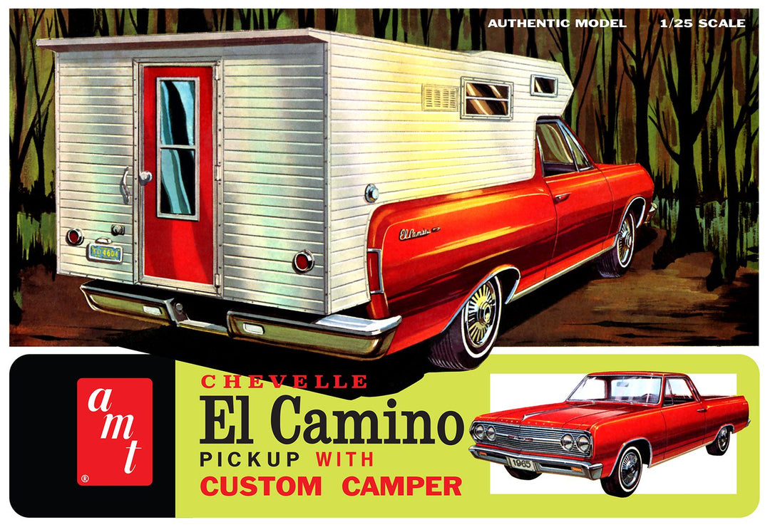1965 Chevy El Camino w/Camper 1
