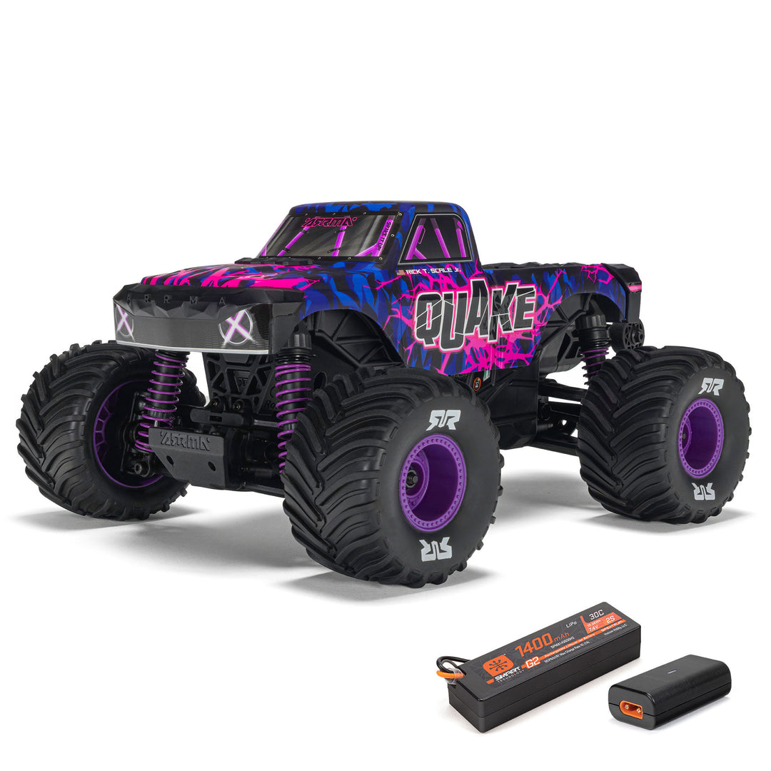 1/16 QUAKE GROM 4X4 RTR Brushed Monster Truck Arrma ARA2137T
