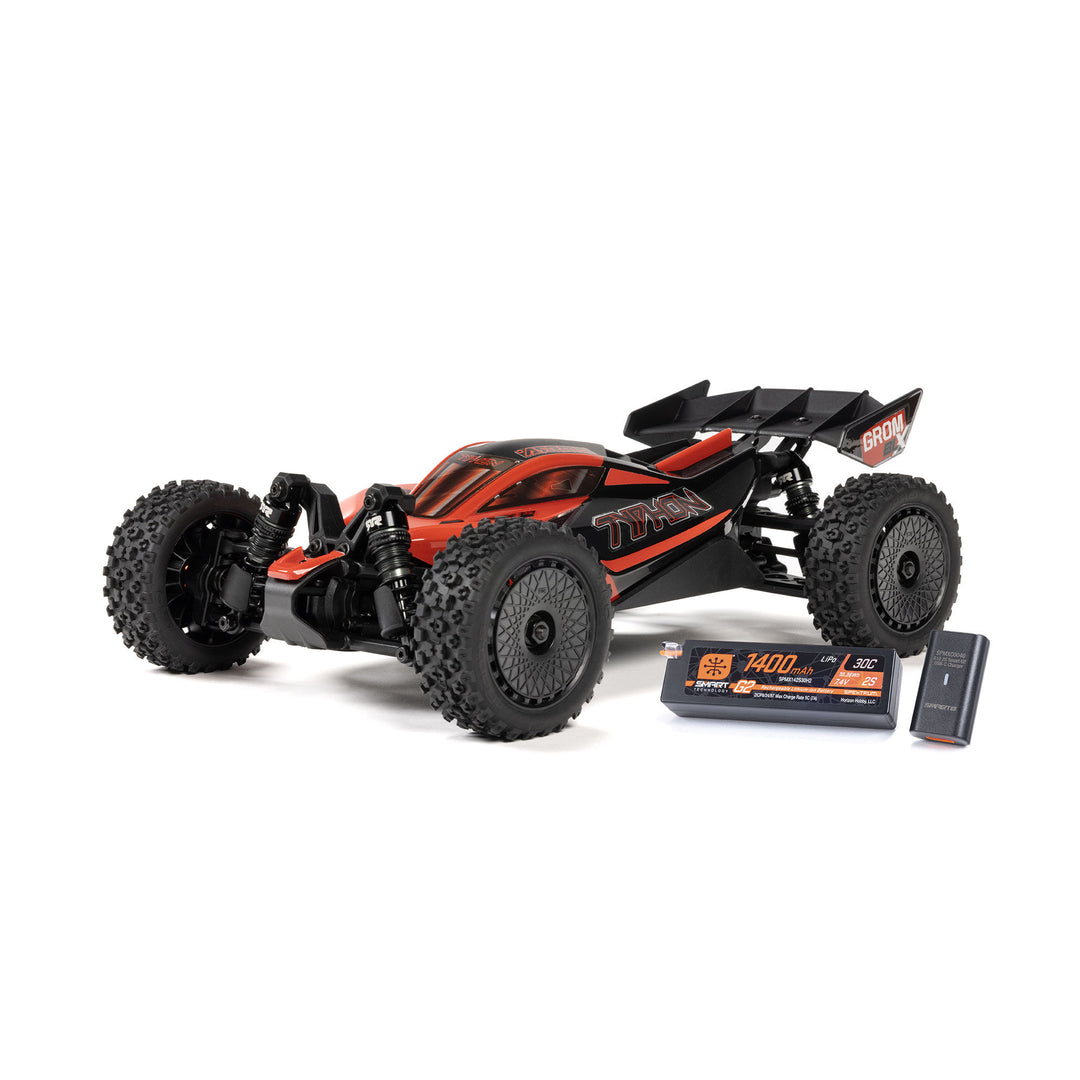 TYPHON GROM 223S BLX Brushless 4X4 Small Scale Buggy RTR, Arrma, ARA2306
