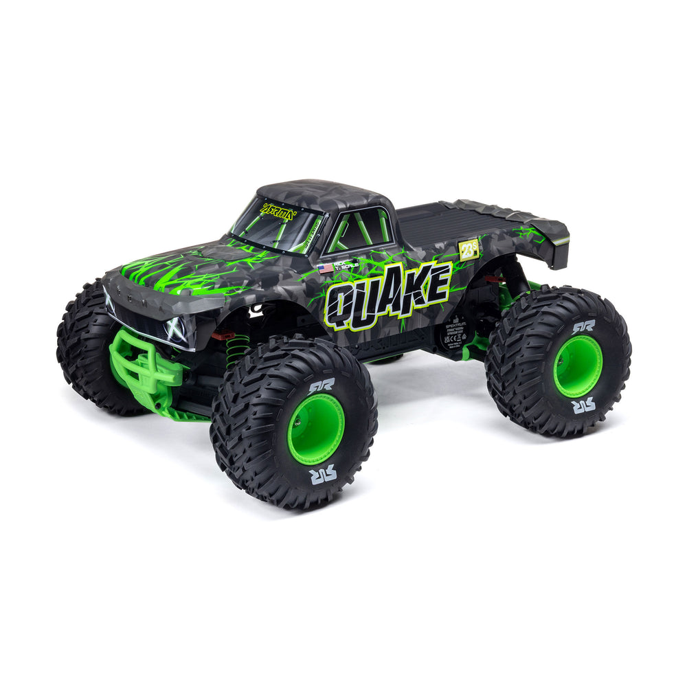 1/10 QUAKE 223S DSC 2WD RTR Brushless Monster Truck Arrma ARA3537T
