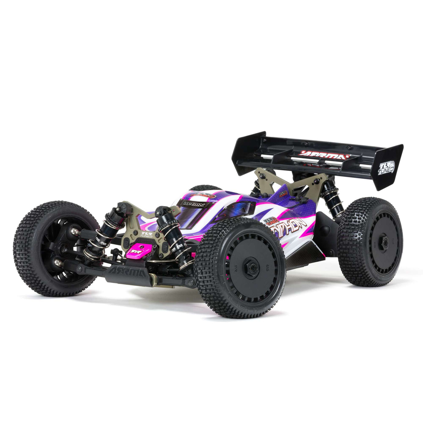 1/8 TLR Tuned TYPHON 4X4 Roller Buggy, Pink/Purple Arrma ARA8306