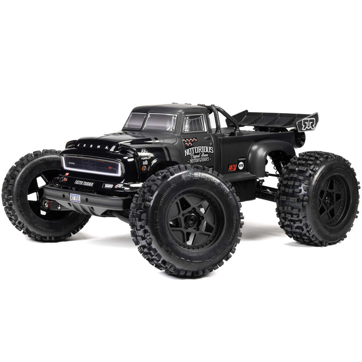 1/8 NOTORIOUS 6S V6 4X4 BLX Brushless Stunt Truck RTR, Arrma, ARA8611V6