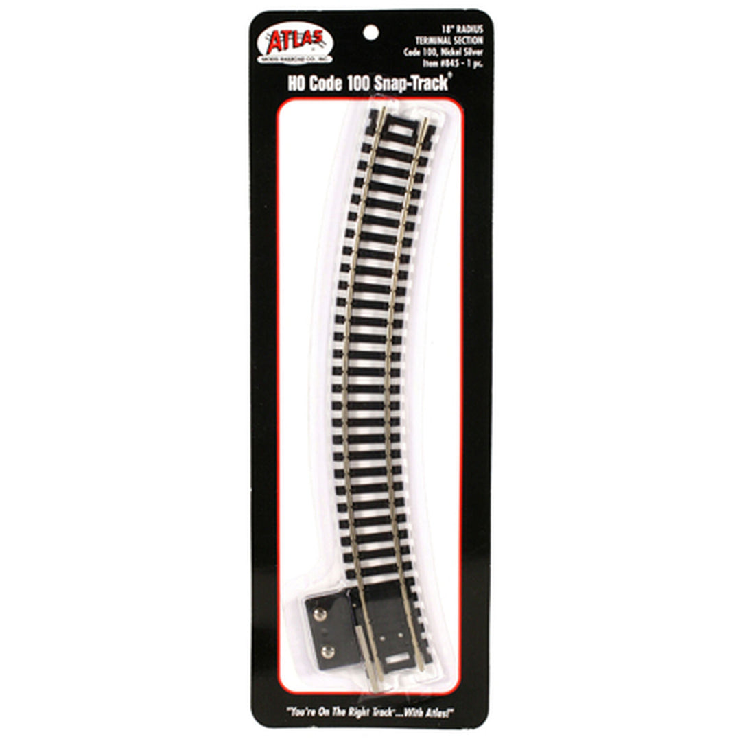 HO Code 100 18" Radius Curve T