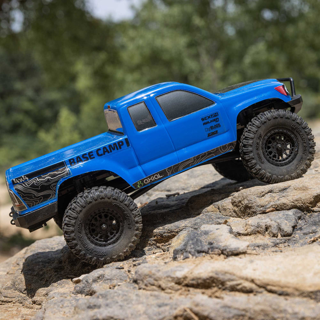 1/24 SCX24 Base Camp 4WD Rock Crawler Brushed RTR, Axial, AXI-1219