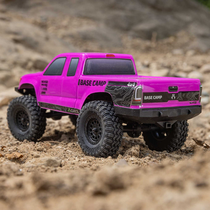 1/24 SCX24 Base Camp 4WD Rock Crawler Brushed RTR, Axial, AXI-1219