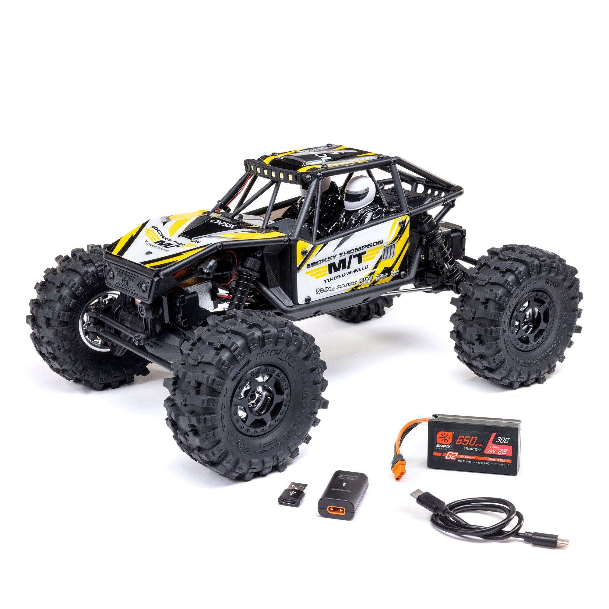 UTB18 Capra 4WS 1:18 4WD RTR, Axial, AXI-1750T1, AXI-1750T2