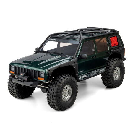 1/10 SCX10 III Jeep Cherokee XJ 4X4 RTR Axial AXI-2037T1 (GREEN) // AXI-2037T2 (WHITE)