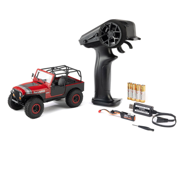 1/30 SCX30 Jeep CJ-7 GenRight 4X4 RTR Brushed Rock Crawler Axial AXI-3273T Sale Date: Oct. 28, 2026