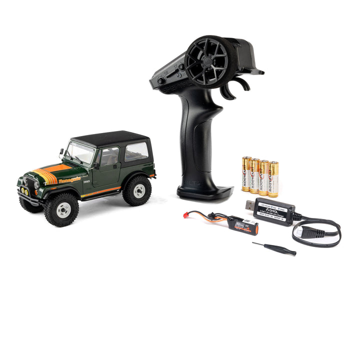 1/30 SCX30 Jeep CJ-7 GenRight 4X4 RTR Brushed Rock Crawler Axial AXI-3273T Sale Date: Oct. 28, 2026
