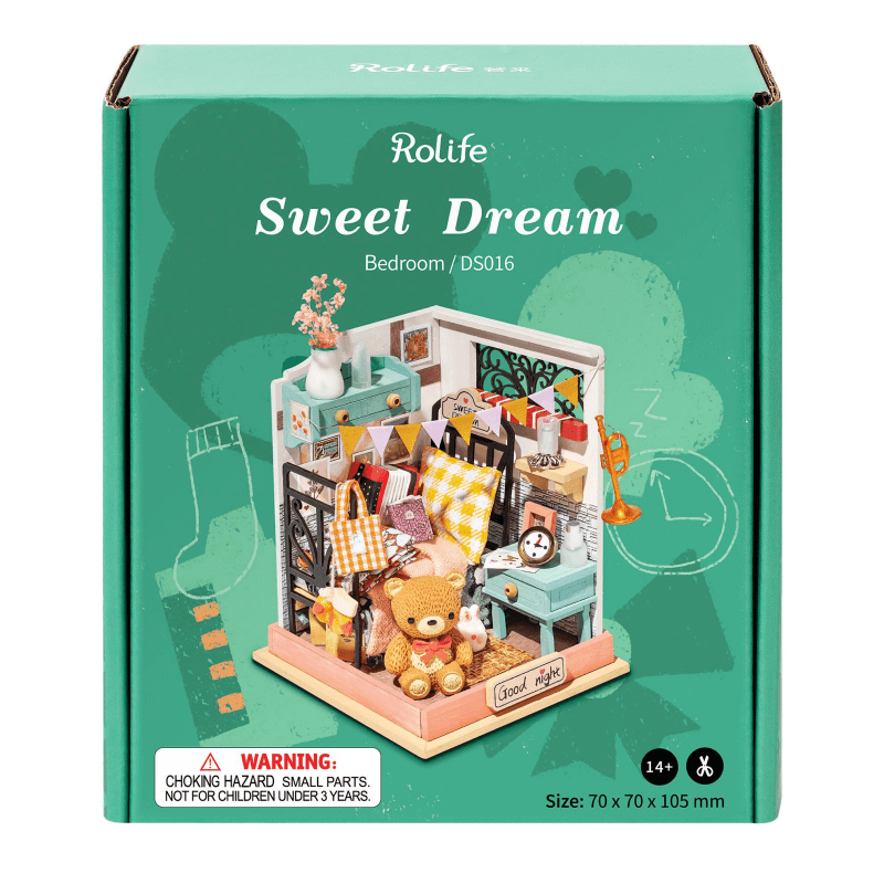 Super Mini House; Sweet Dream - Bedroom Robotime DS016