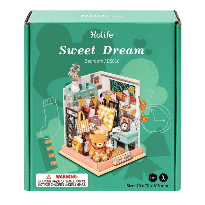 Super Mini House; Sweet Dream - Bedroom Robotime DS016