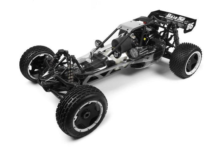 HPI160323  1/5 Scale Baja 5B 2WD Gas Powered Desert Buggy SBK with Clear Body (No Engine)