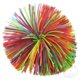 3.5" RAINBOW POM POM BALL Toy Network TBA-RBPOM