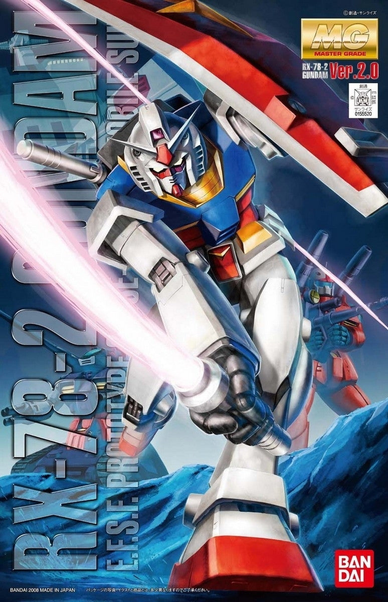 BANDAI MG RX-78-2 Gundam Ver 2.
